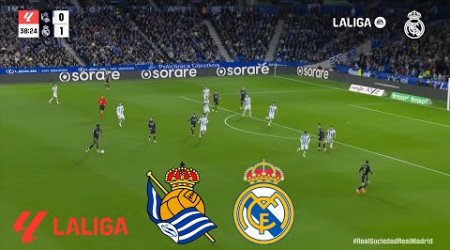 Real Socided vs Real Madrid | La Liga 2024/24 | Real Match Today | eFootball Pes 21 Gameplay