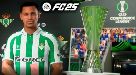 Modo carrera EA SPORTS FC 25 con el Real Betis (Temporada Completa)