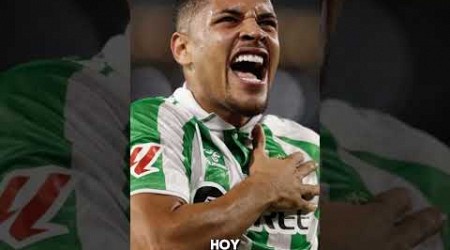 Victor roque se estrena con el Betis. 