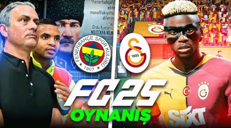 FB ve GS STADI OYUNA EKLENDİ! // FC 25 FENERBAHÇE vs GALATASARAY // İLK OYNANIŞ