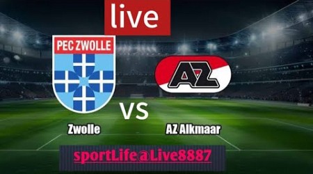 PEC Zwolle vs AZ Alkmaar Nederland Eredivisie voetbalwedstrijd live update