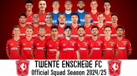 Twente Enschede FC Official Squad Season 2024/25 | Eredivisie 2024/25 | UEFA Europa League 2024/25