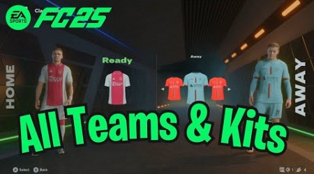 EA SPORTS FC 25 - All Eredivisie Team and &amp; Kits