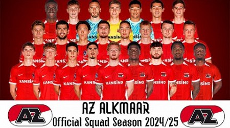 AZ Alkmaar Official Squad Season 2024/25 | Eredivisie 2024/25 | UEFA Europa League 2024/25