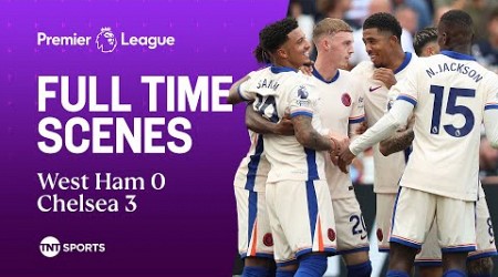 “A club moving in the right direction” | Full-time scenes as Chelsea beat West Ham | Premier League