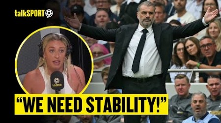 &quot;I&#39;M NOT ANGE-OUT!&quot; ⚪ Spurs Fan Abbi Summers DEFENDS Postecoglou&#39;s ATTITUDE As Tottenham Manager! 