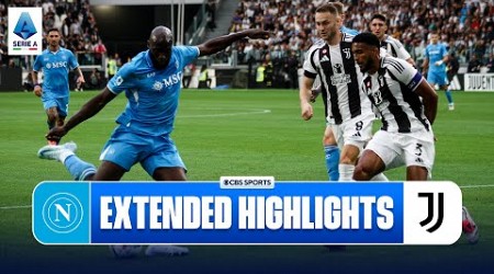 Juventus vs. Napoli: Extended Highlights | Serie A | CBS Sports Golazo