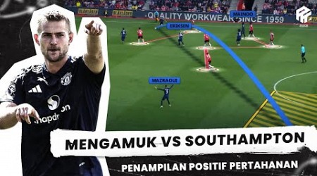 Manchester United Mengamuk Menghajar S0uthampton 3 Gol Tanpa Balas | Konsisten Diuji