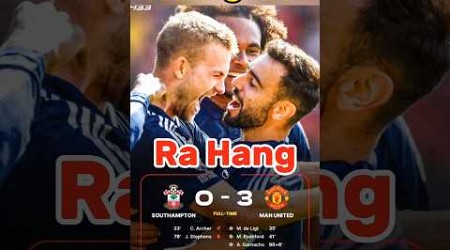 Man United đại thắng Southampton 3 bàn thắng không gỡ 