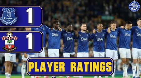 Everton 1 (5) - (6) 1 Southampton | Carabao Cup | Player Ratings