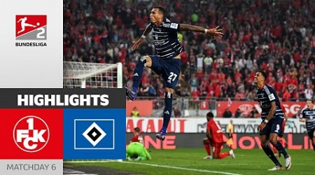 Selke To The Rescue! | Kaiserslautern - Hamburger SV 2-2 | Highlights | MD 6 - Bundesliga 2 24/25