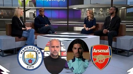 Manchester City vs Arsenal Ian Wright Preview | Pep Guardiola And Mikel Arteta Battle