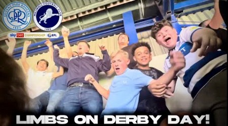 SCENES ON DERBY DAY as BOTH SIDES SETTLE FOR A POINT! | QPR Vs Millwall *VLOG*