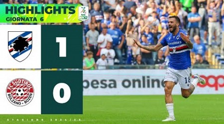 Sampdoria-Südtirol 1-0 | HIGHLIGHTS Serie BKT | Venuti si prende in mano la squadra