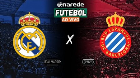 REAL MADRID X ESPANYOL AO VIVO - TRANSMISSÃO LA LIGA 2024/25 AO VIVO