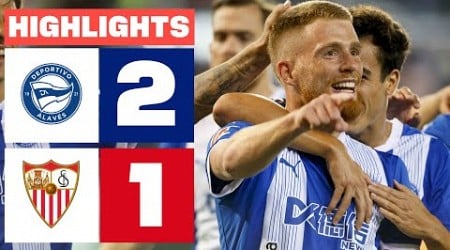 DEPORTIVO ALAVÉS 2 - 1 SEVILLA FC | RESUMEN LALIGA EA SPORTS