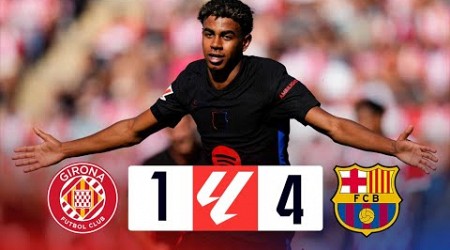 GIRONA VS BARCELONA [1-4], LA LIGA 2024/25 - MATCH REVIEW