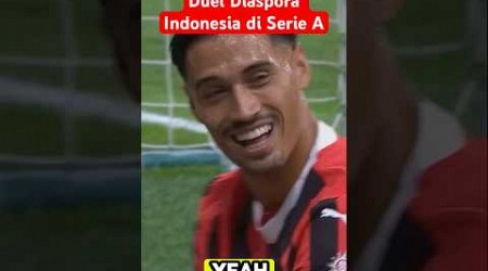 Jarang terjadi di Serie A!! Duel orang Indonesia, Capten Jay dan Tijjani.