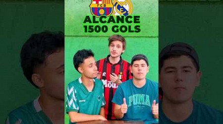 ⚽️ ALCANCE 1500 GOLS COM JOGADORES DO REAL MADRID E BARCELONA! #shorts #futcerto