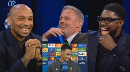 Trent Alexander-Arnold Jokes With Thierry Henry, Carragher And Micah Richards After The Match