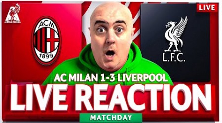 AC MILAN 1-3 LIVERPOOL LIVE MATCH REACTION with Craig