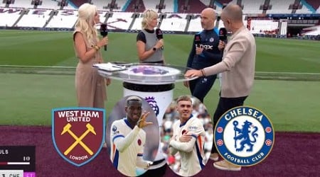 West Ham vs Chelsea 0-3 Nicolas Jackson And Cole Palmer On Fire Goal