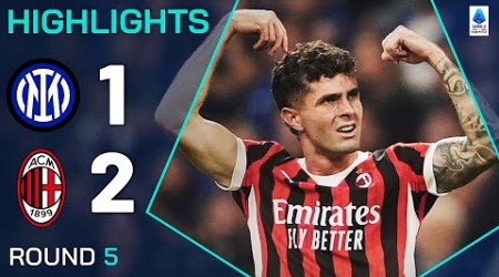 INTER-MILAN 1-2 | HIGHLIGHTS | Pulisic strikes in Milan derby win! | Serie A 2024/25