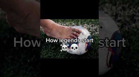 How boys start vs how legends start #legend #football #boys #trend #viral