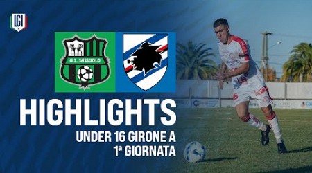 Highlights Sassuolo-Sampdoria 16 A-B, 1ª giornata stagione 2024-25