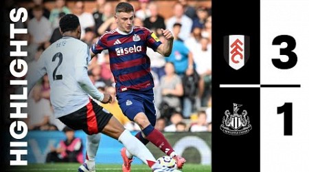 Fulham 3 Newcastle United 1 | Premier League Highlights