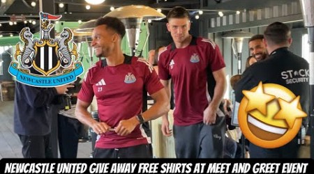 *EXCLUSIVE* Newcastle United ST JAMES STACK MEET AND GREET VLOG !!!!!