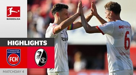 Freiburg Secure Crucial Win! | 1. FC Heidenheim 1846 - SC Freiburg 0-3 | Highlights | Matchday 4