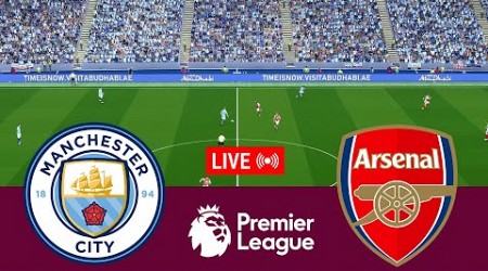 [LIVE] Manchester City vs Arsenal Premier League 24/25 Full Match - Video Game Simulation