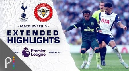 Tottenham Hotspur v. Brentford | PREMIER LEAGUE HIGHLIGHTS | 9/21/2024 | NBC Sports