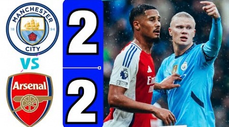 Manchester City vs Arsenal (2-2) | All Goals &amp; Extended Highlights | Premier League 2024/25