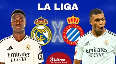 REAL MADRID X ESPANYOL AO VIVO LA LIGA DIRETO DO SANTIAGO BERNABEU | RODADA 6 - NARRAÇÃO