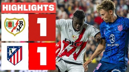 RAYO VALLECANO 1 - 1 ATLÉTICO DE MADRID | RESUMEN LALIGA EA SPORTS