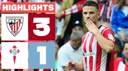 ATHLETIC CLUB 3 - 1 RC CELTA | RESUMEN LALIGA EA SPORTS