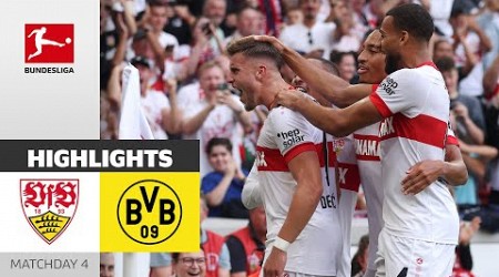 VfB FINISHES OFF Dortmund | VfB Stuttgart - Borussia Dortmund 5-1 | Highlights | Matchday 4