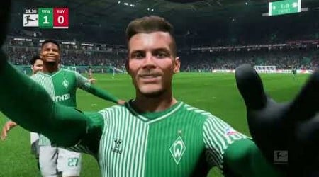 Gameplay FC 24 | Werder Bremen - Bayern München | Bundesliga - 2024/2025