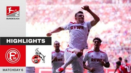 Fortuna Düsseldorf vs 1. FC Köln 2-2 | Highlights | MD 6 2024/25