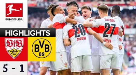 VfB Stuttgart vs Borussia Dortmund (5-1) | All Goals &amp; Extended Highlights | Bundesliga 2024/25