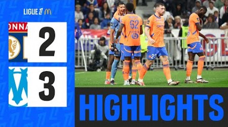 OLYMPIQUE LYONNAIS - OLYMPIQUE DE MARSEILLE (2-3) - 5ème journée - Ligue 1 McDonald&#39;s 24/25