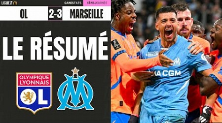 Lyon - Marseille 2-3 Le Résumé Ligue 1 2024-25, lyon vs marseille