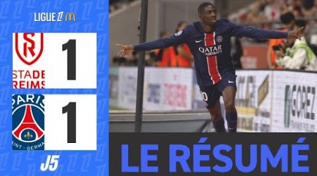 Reims PSG | 1-1 | Le Résumé | Ligue 1 2024-25 | psg reims