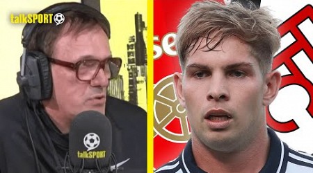 Tony Cascarino BELIEVES Emile Smith Rowe Was UNLUCKY At Arsenal And PRAISES His Fulham Form!