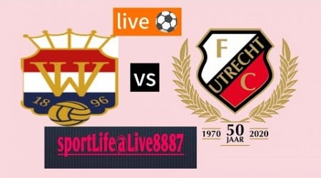 FC Utrecht vs Willem II Nederland Eredivisie live voetbalwedstrijd vandaag 2024