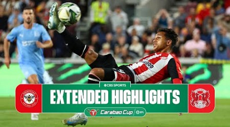 Brentford vs. Leyton Orient: Extended Highlights | Carabao Cup | CBS Sports Golazo