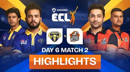 Kashish&#39;s 5 wickets in 11 balls destroys Punjab | Punjab vs Haryana | Highlights | ECLT10 | Match 13