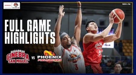 GINEBRA vs PHOENIX | FULL GAME HIGHLIGHTS | PBA SEASON 49 GOVERNORS&#39; CUP | SEPTEMBER 18, 2024